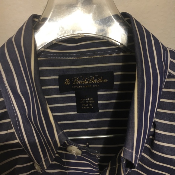 Brooks Brothers vertical striped shirt - Picture 2 of 4